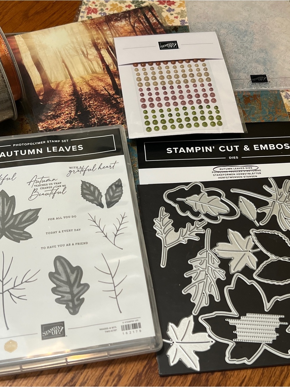 Stampin’ Up! Complete All About Autumn Suite + Bonus DSP – Retired